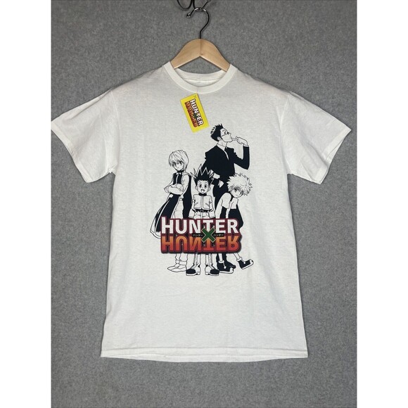 Hunter X Hunter T-Shirt Unisex Medium Manga Anime Killua Zoldyck Kurapika New - Picture 1 of 7